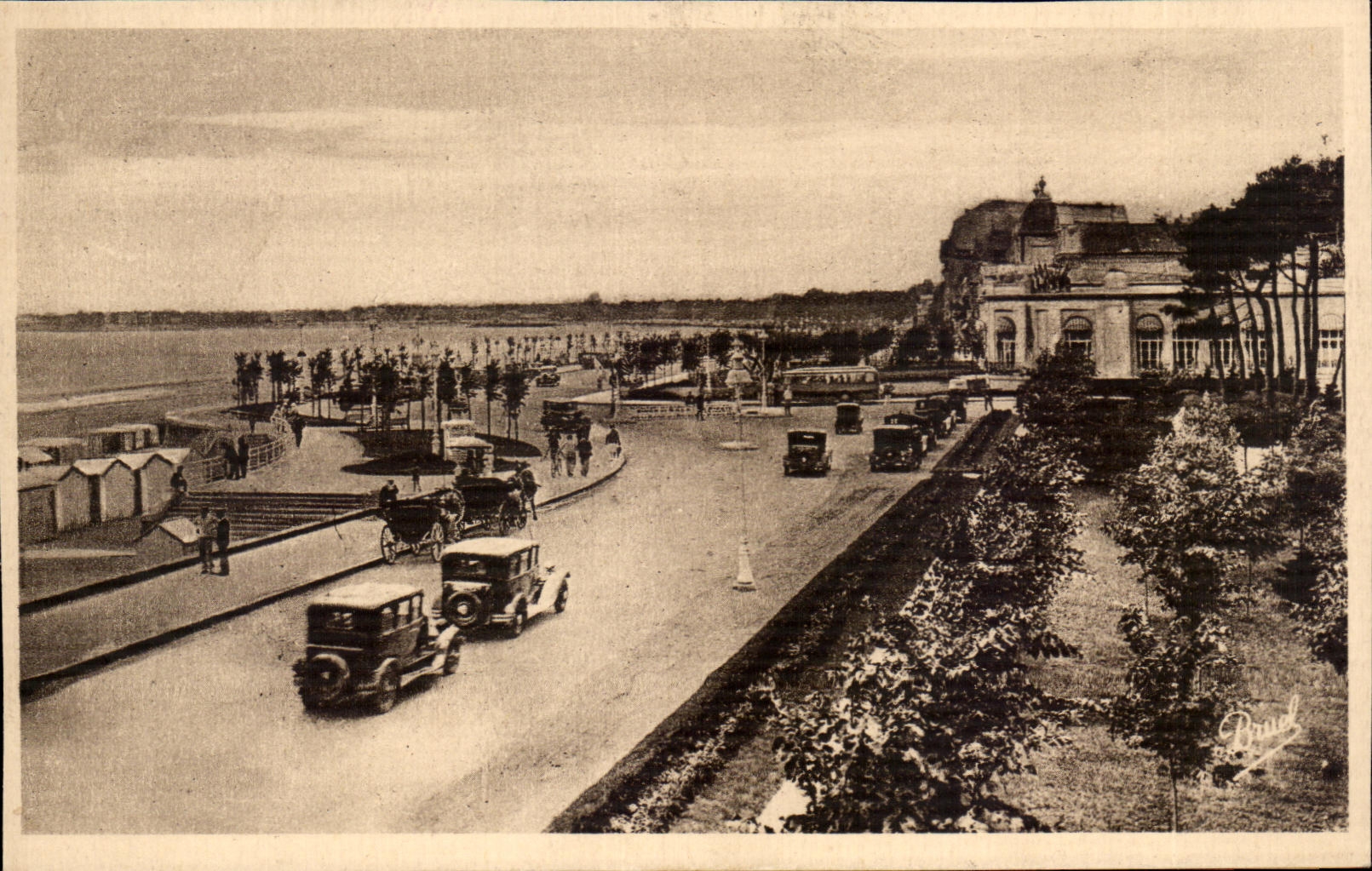 CPA La Baule on Sea the Loire Inf Espianade of the Casino