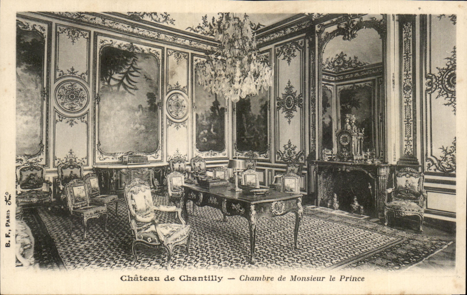 CPA Chateau de Chantilly Chambre de Monsieur le Prince