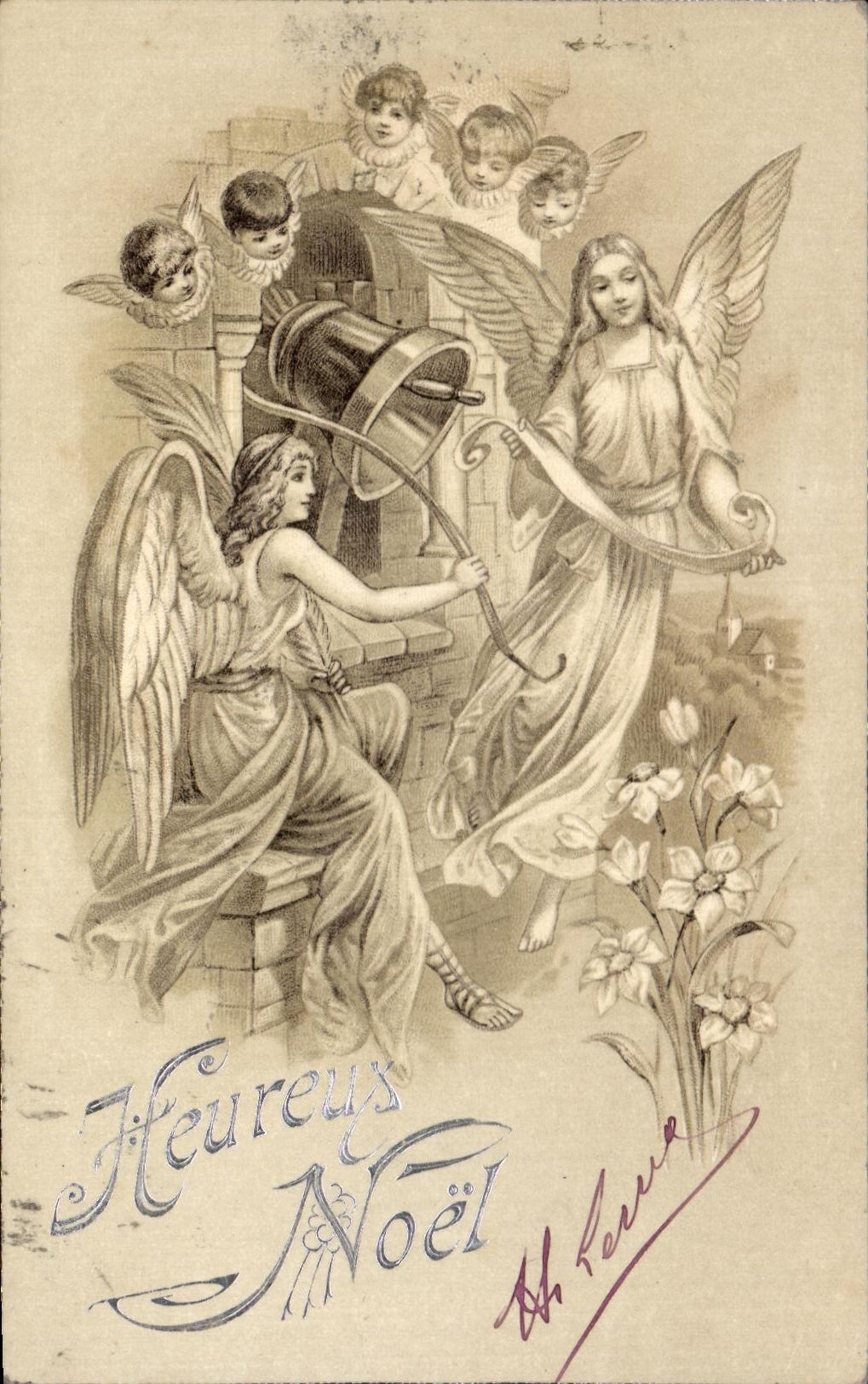 Happy CPA Christmas Fantasy Arc Angel angel