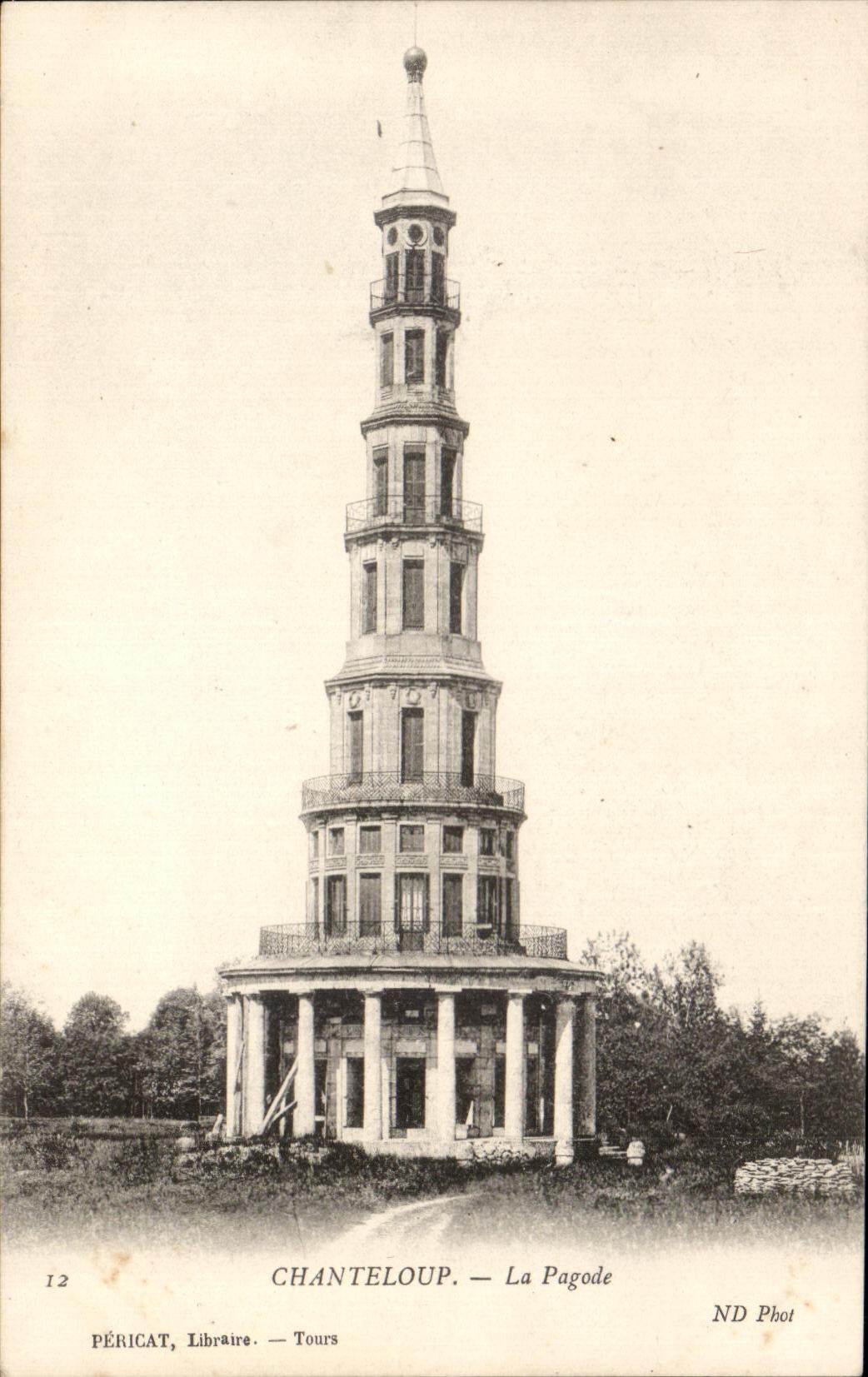 CPA Chanteloup La Pagode