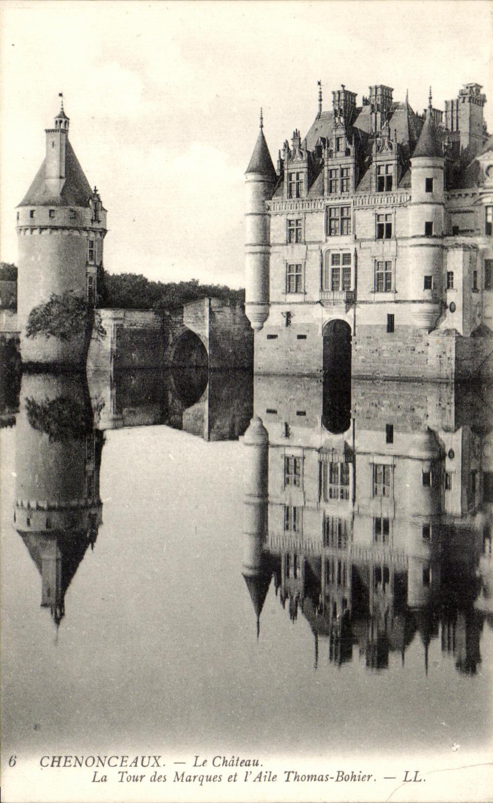 CPA Chenoncheaux el castillo