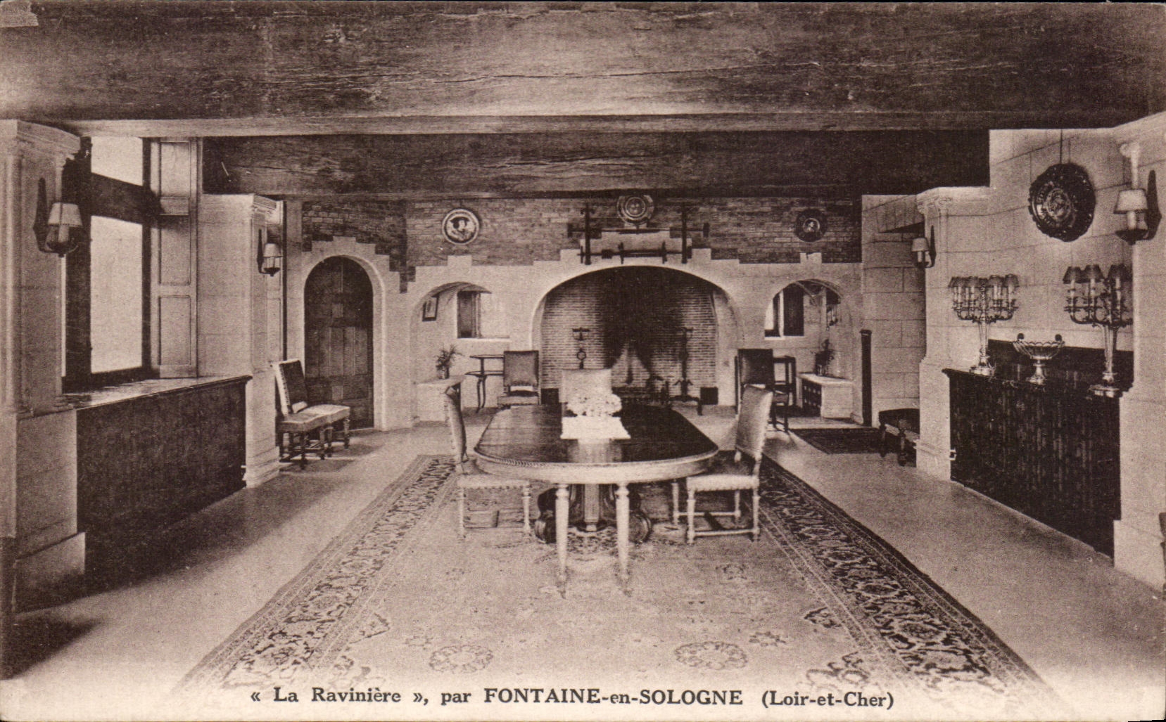 CPA La Raviniere par Fontaine en Sologne Loir et Cher