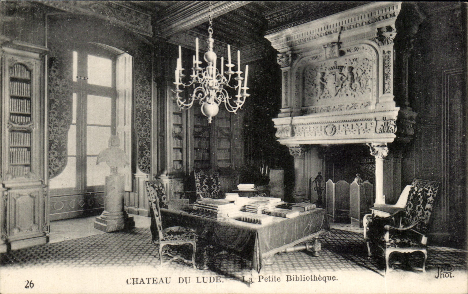 CPA Castle Of Lude Sparkles It Library Library