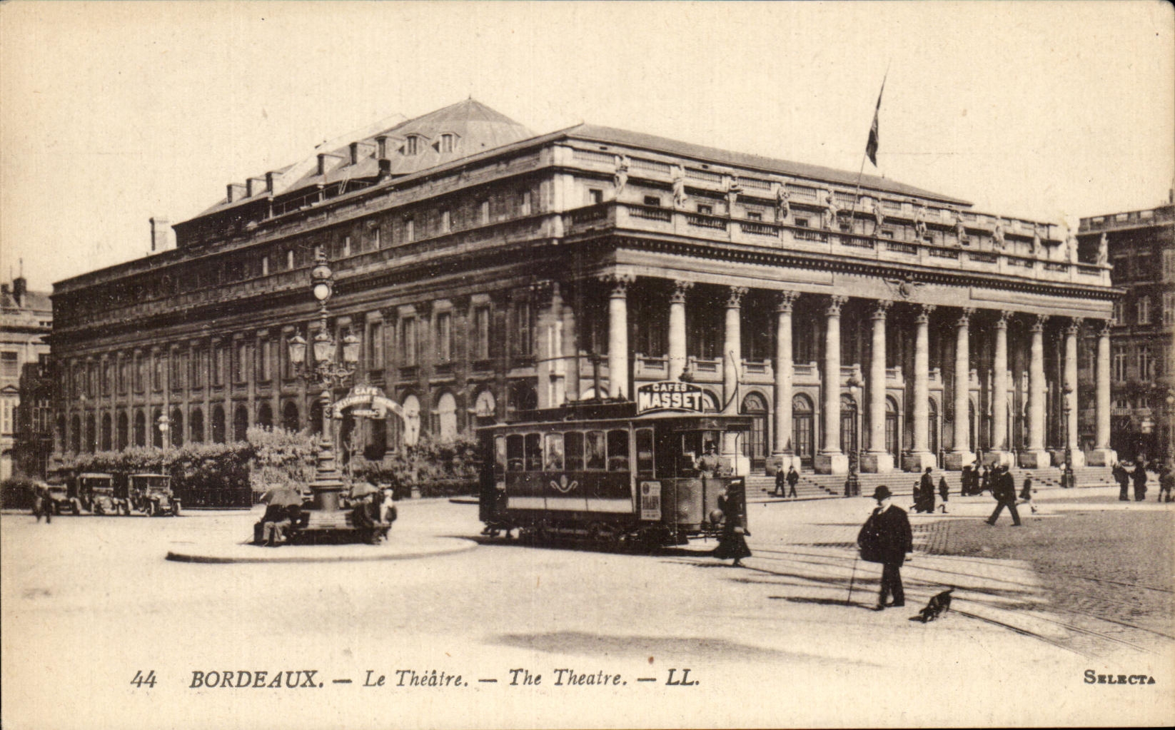 CPA Bordeaux Le theatre The theatre