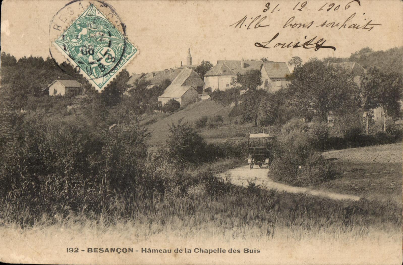 CPA Besancon Hameau de la Chapelle des Buis