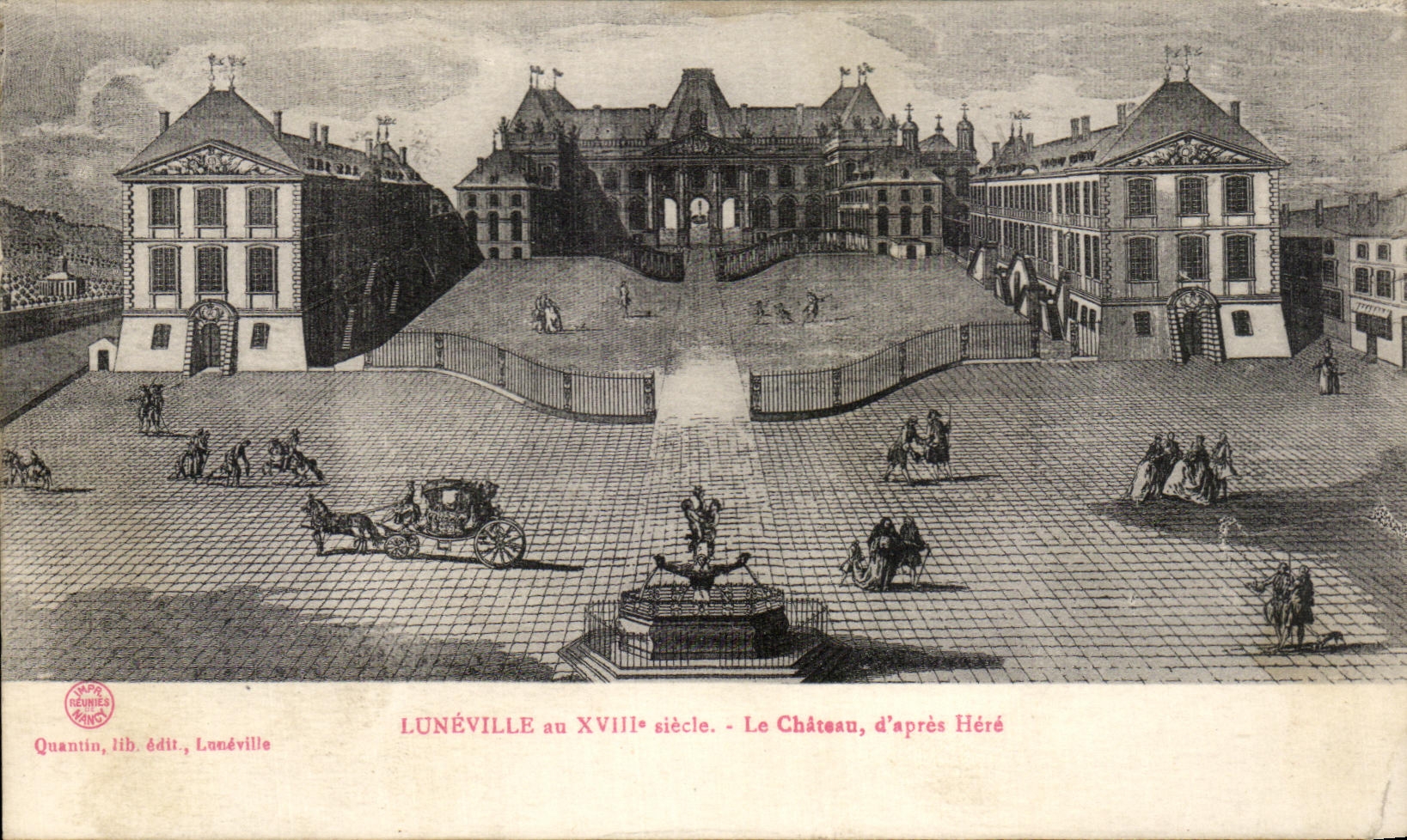 CPA Luneville con el decimo octavo castillo segun macho joven