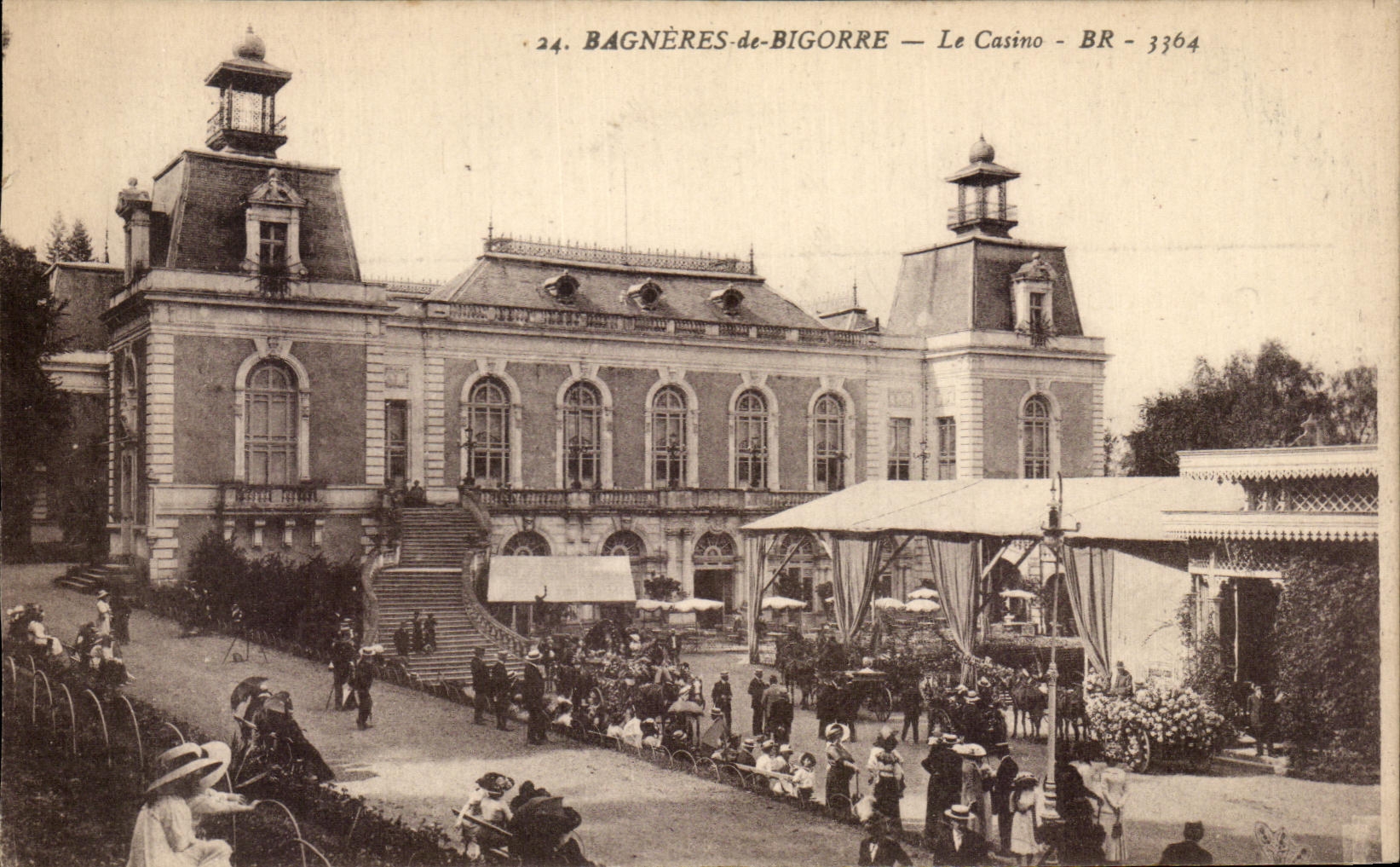 CPA Bagneres de Bigorre the Casino