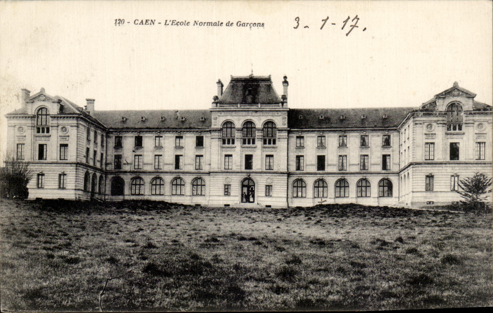 CPA Caen the Teacher training school Boys
