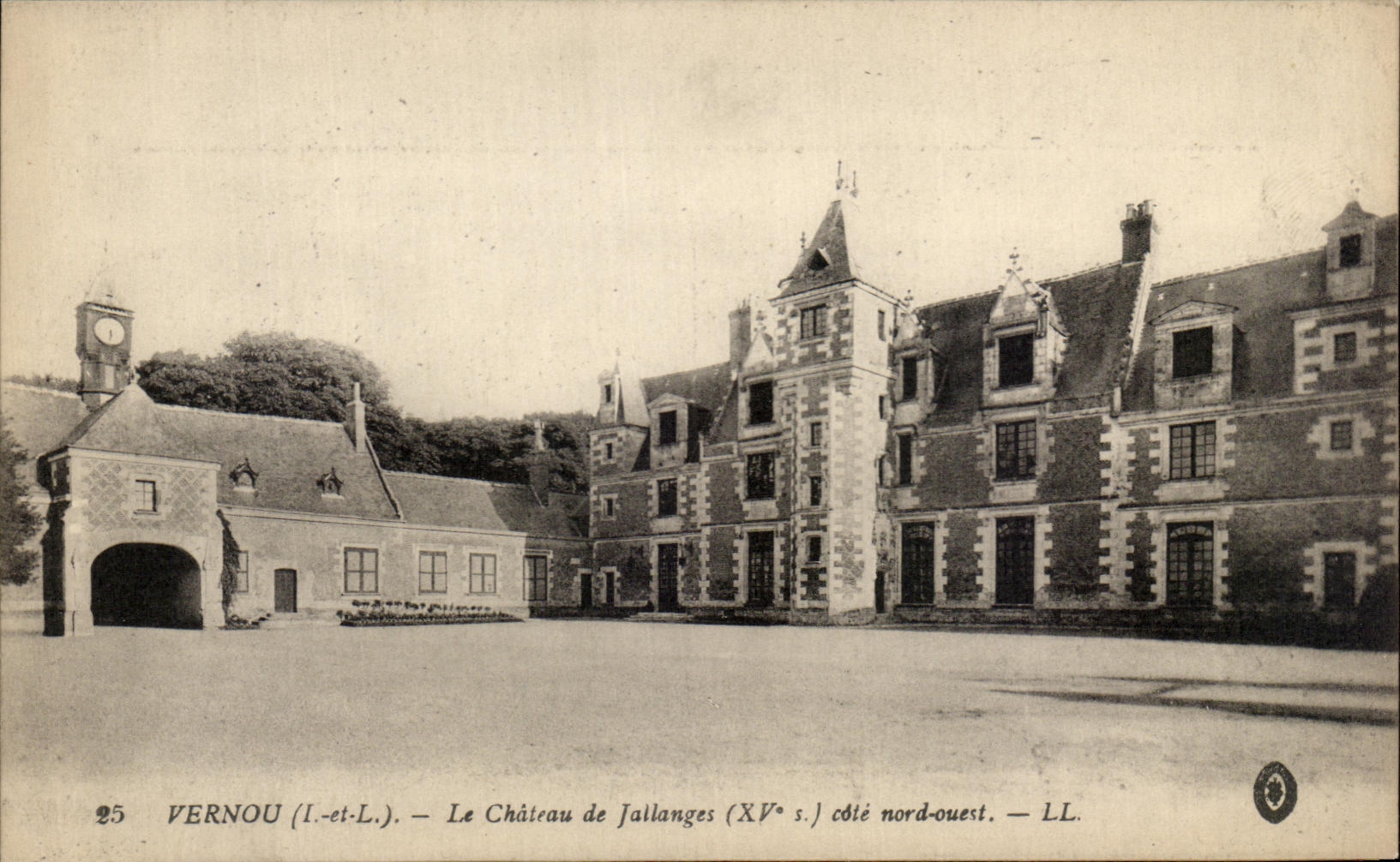 CPA Vernou Le Chateau de Jailanges