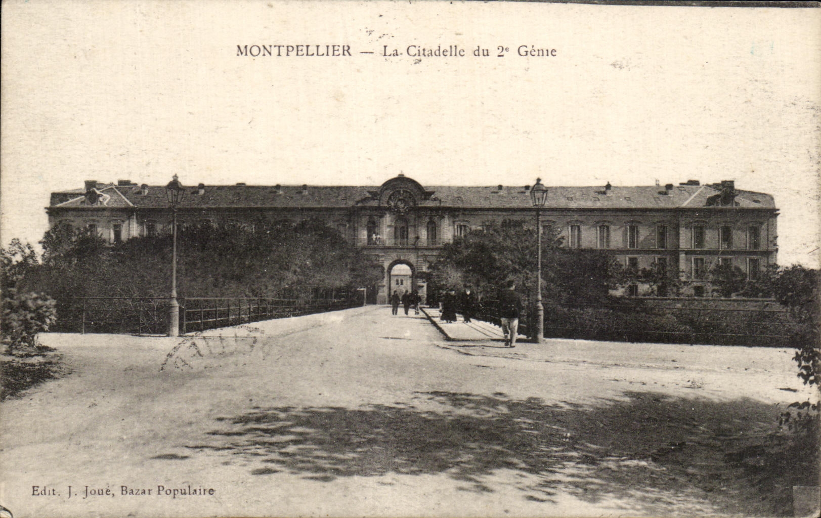 CPA Montpellier La Citadelle du 2eme Genie Militaria