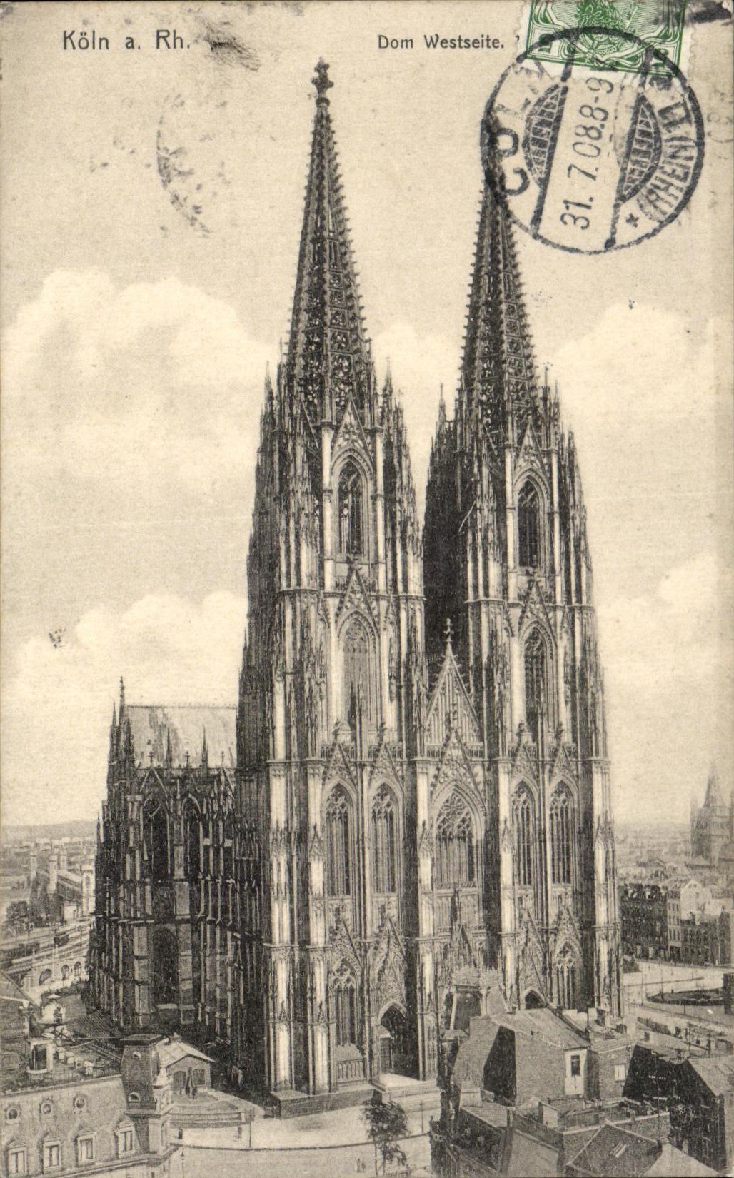 CPA Koln tiene Dom Westseite el derecho