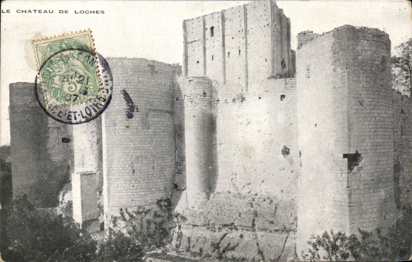 CPA Le Chateau De Loches