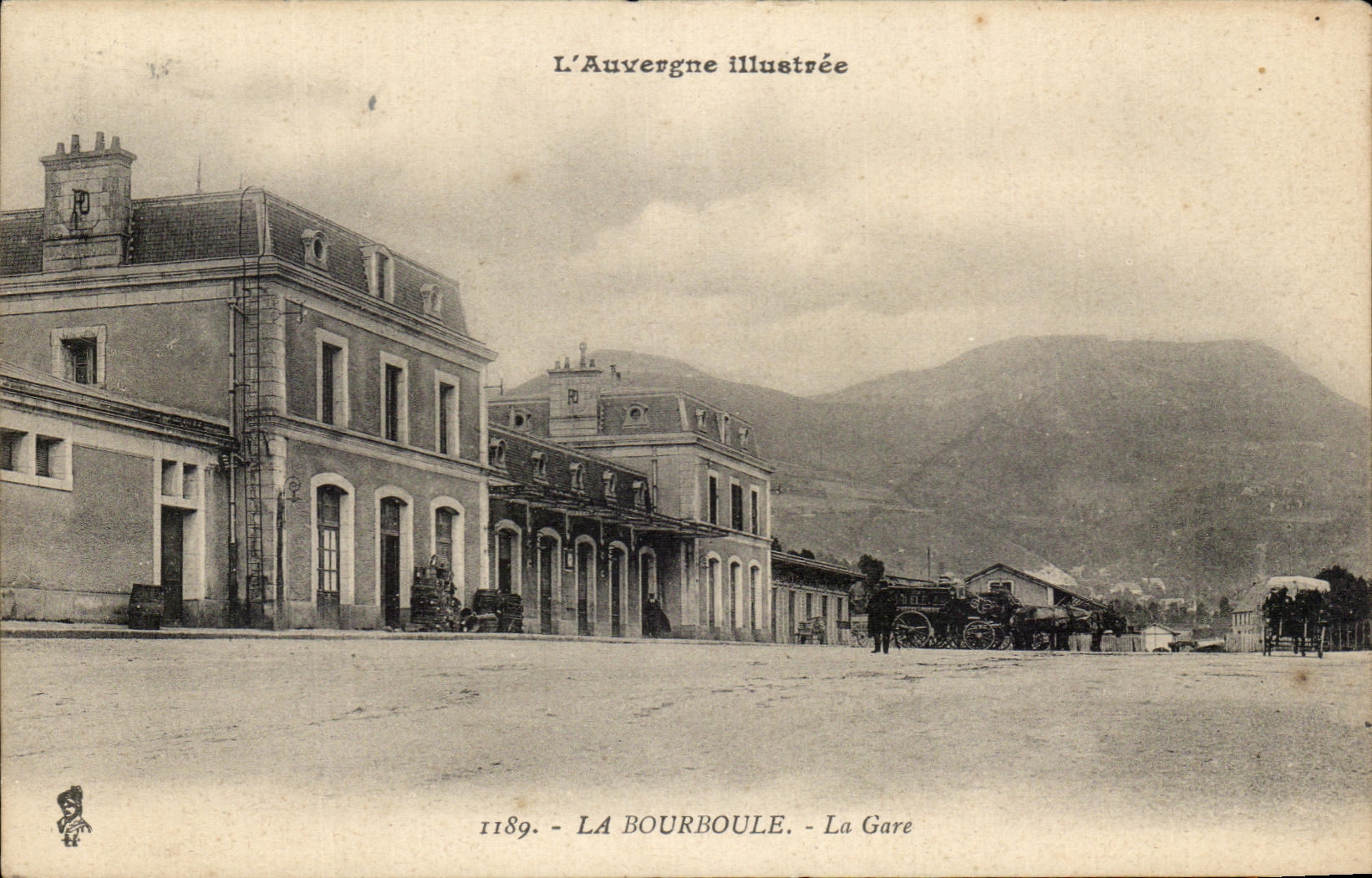 CPA La Bourboule la Gare