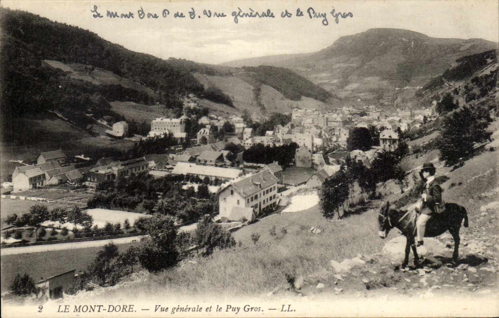 CPA the Mount Gilds View and Puy Gros Ass