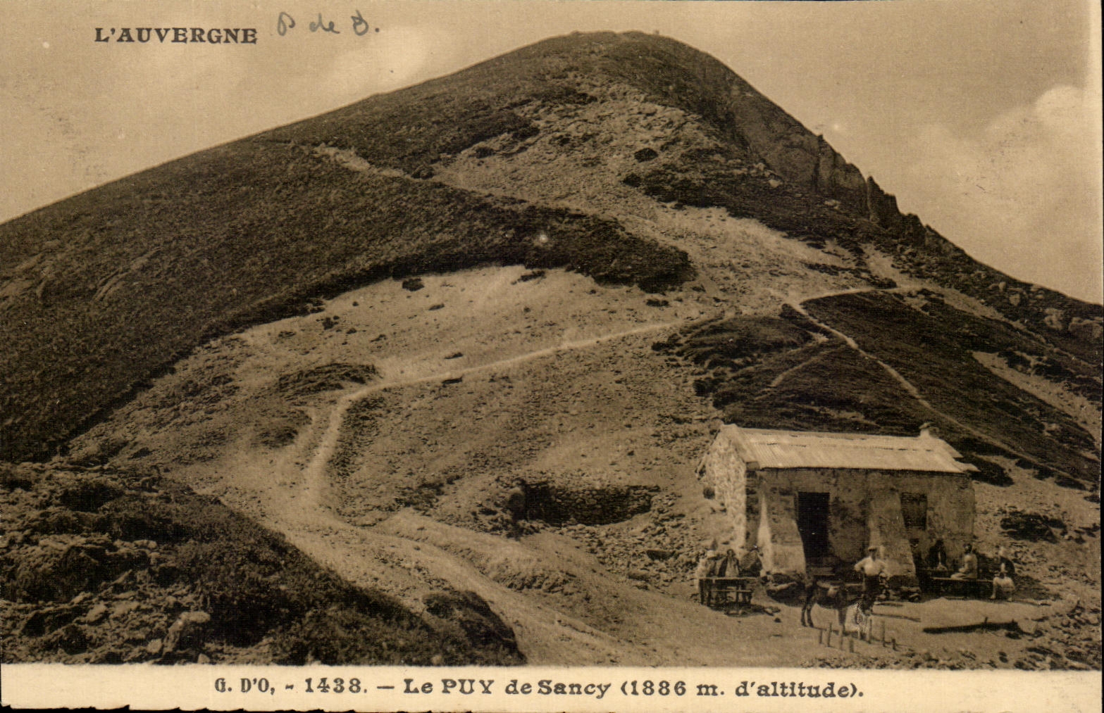 CPA Puy de Sancy Auvergne