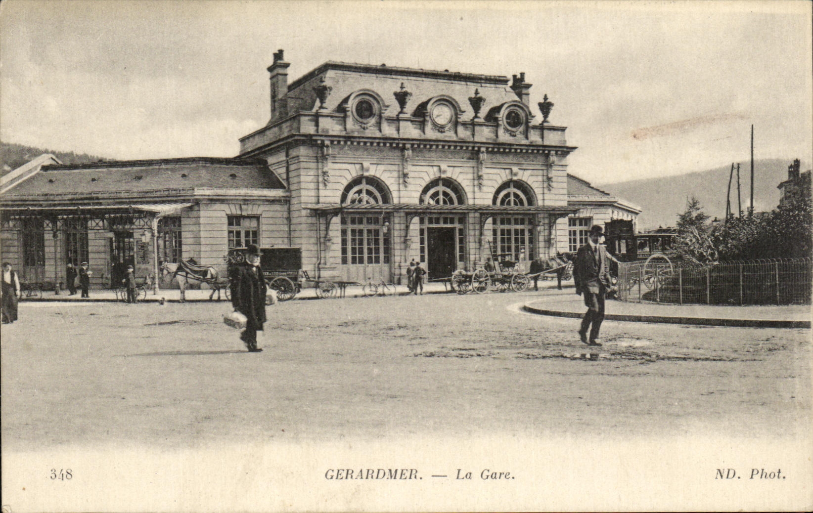 CPA Gerardmer La Gare