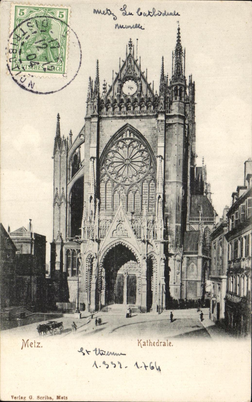 CPA Metz Kathdrale 