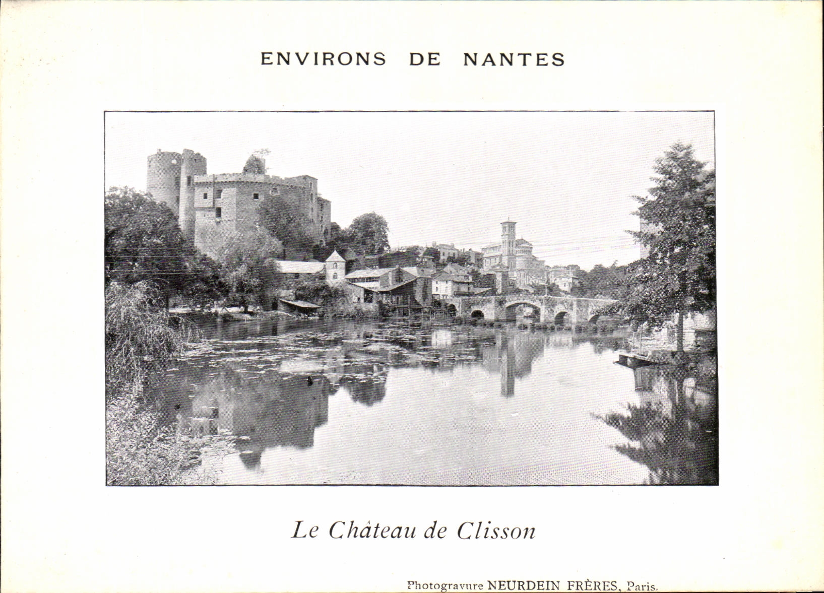 CPA Surroundings Of Nantes the Castle of Clisson