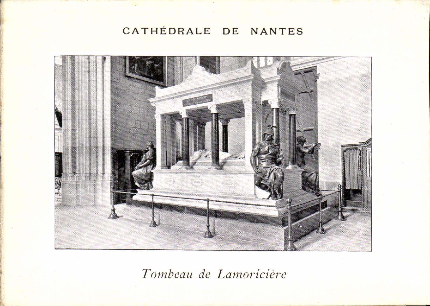 CPA Cathedral Of Nantes Tomb of Lamoriciere