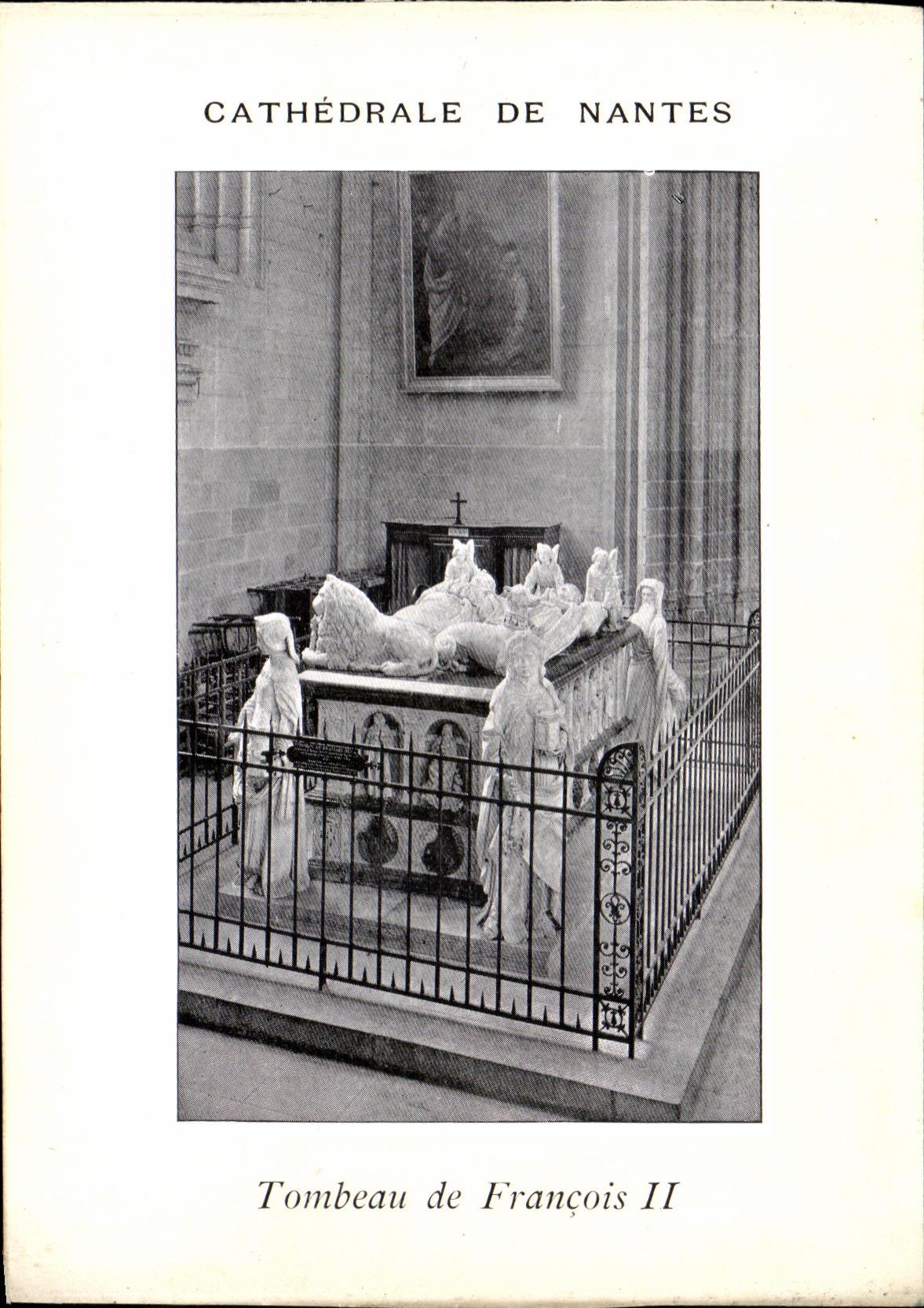 CPA Cathedral Of Nantes Tomb of François II