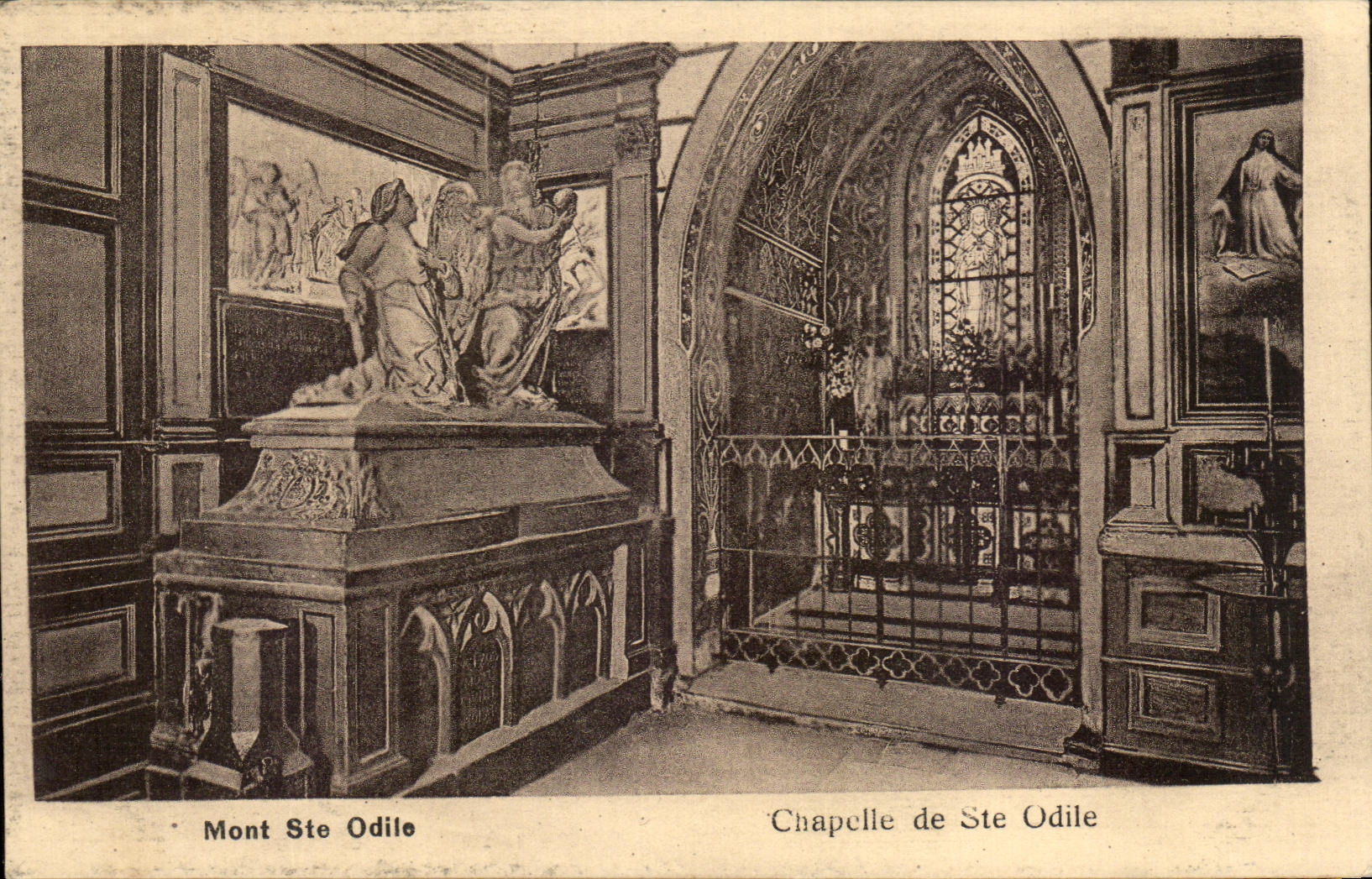 CPA Mont Ste Odile Chapelle de Ste Odile