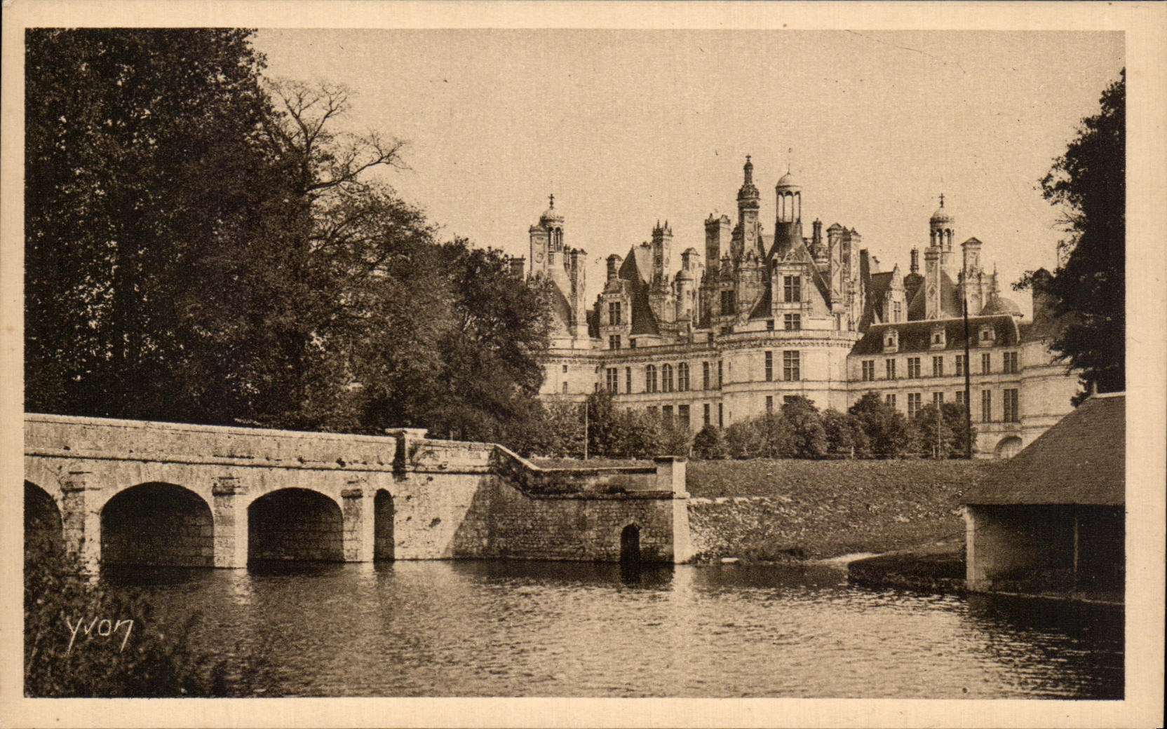 CPA La Douce France Chateaux De La Loire Chateau Chambord