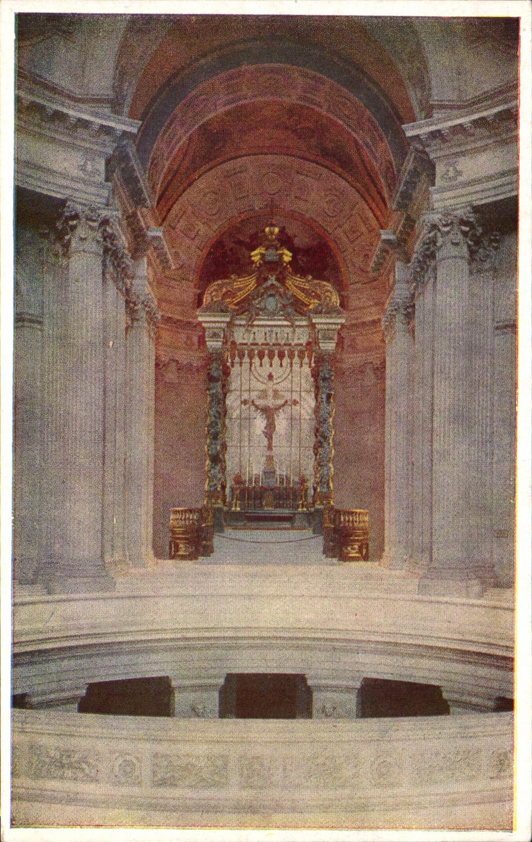 CPA Hotel Of Invalides Interior Of the Paris Dome