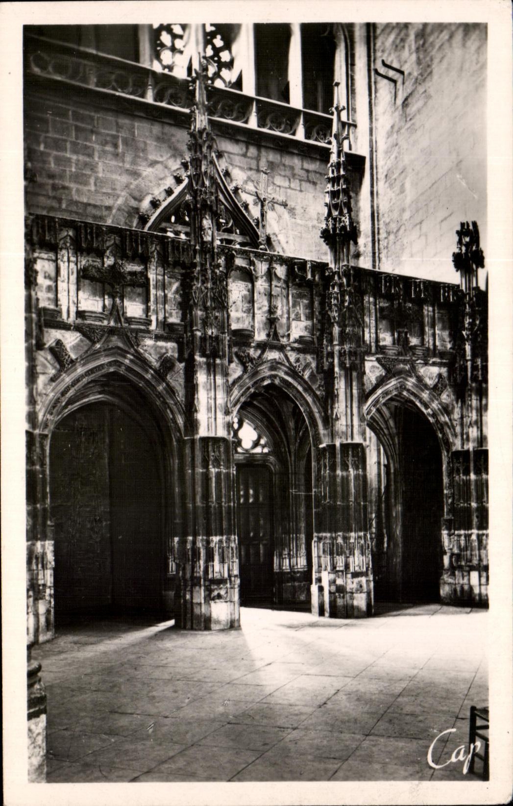 CPA Interior Rodez of the Cathedral Jube