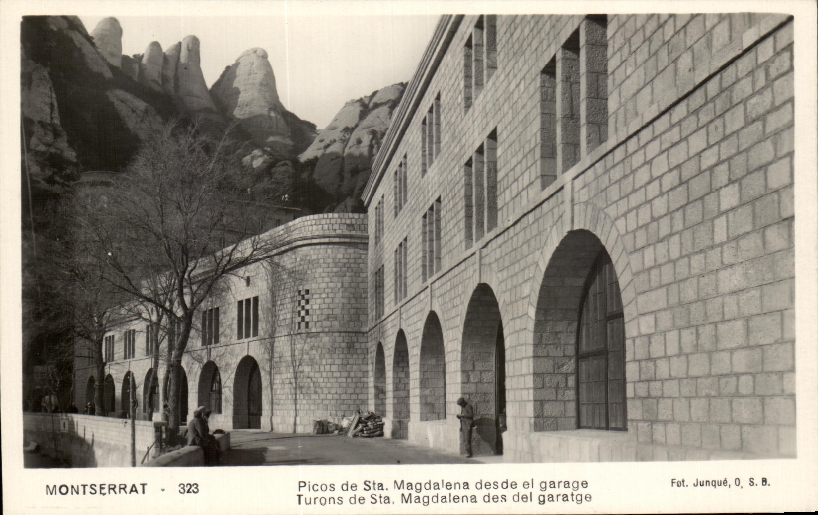 CPA Montserrat Picos de Santa Magdalena desde el garage