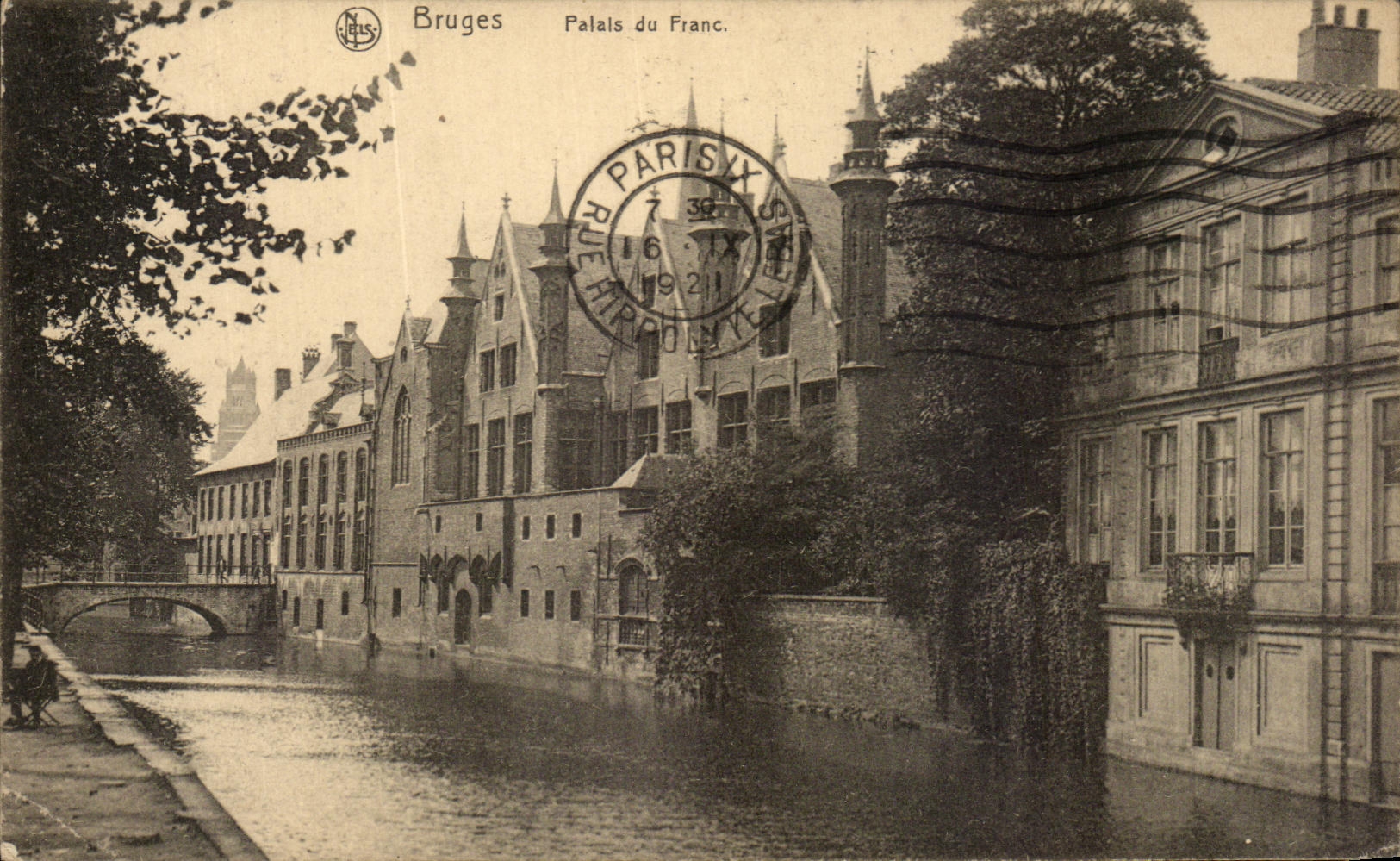 CPA Bruges Palate of the Franc