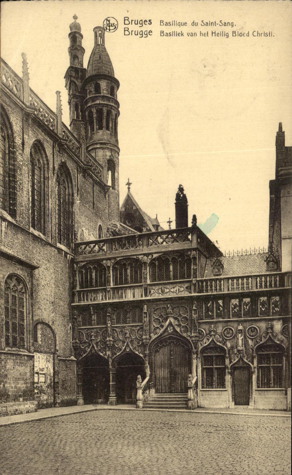 CPA Bruges Basilica of Saint Blood