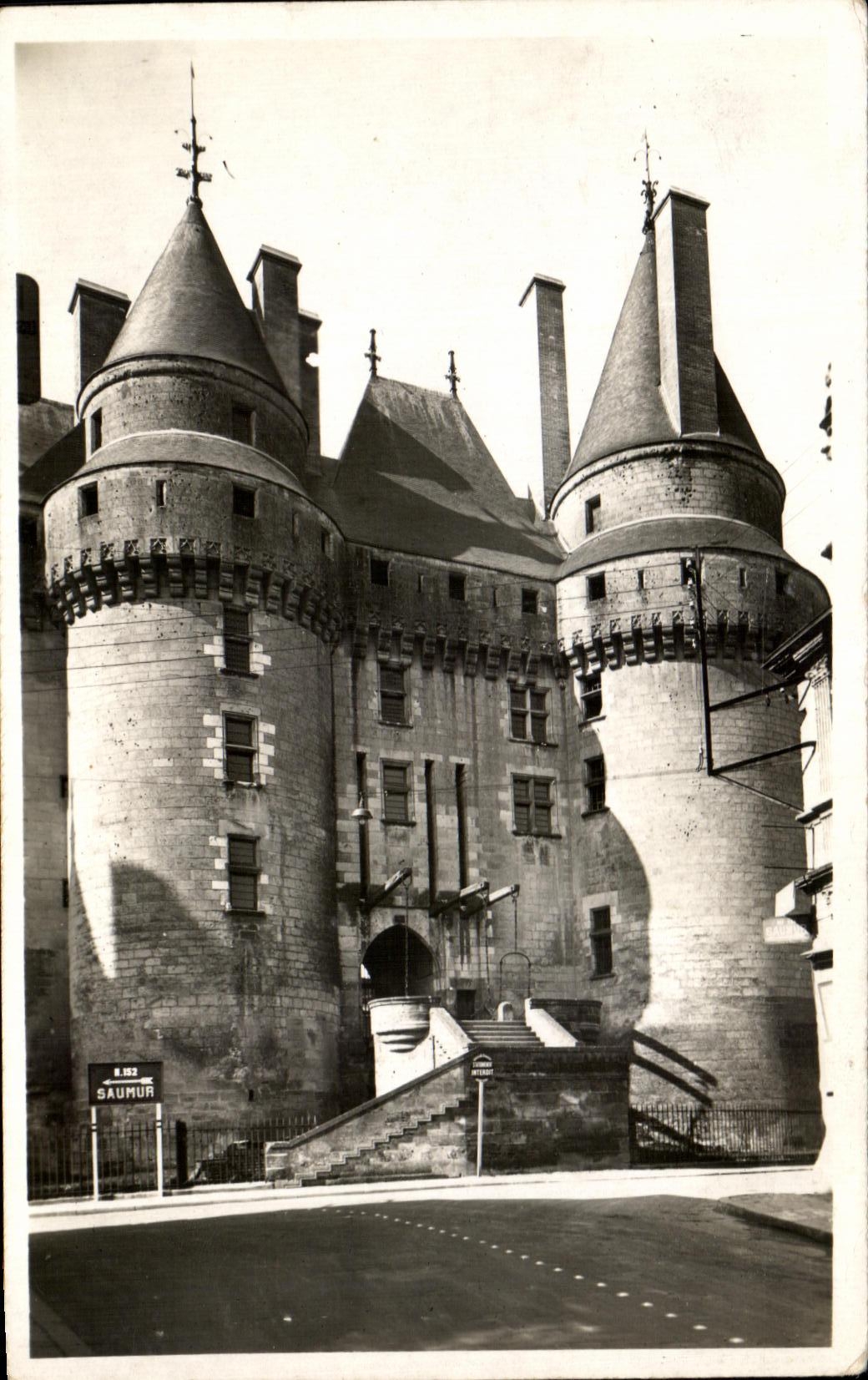 Entrada de CPA Langeais del castillo