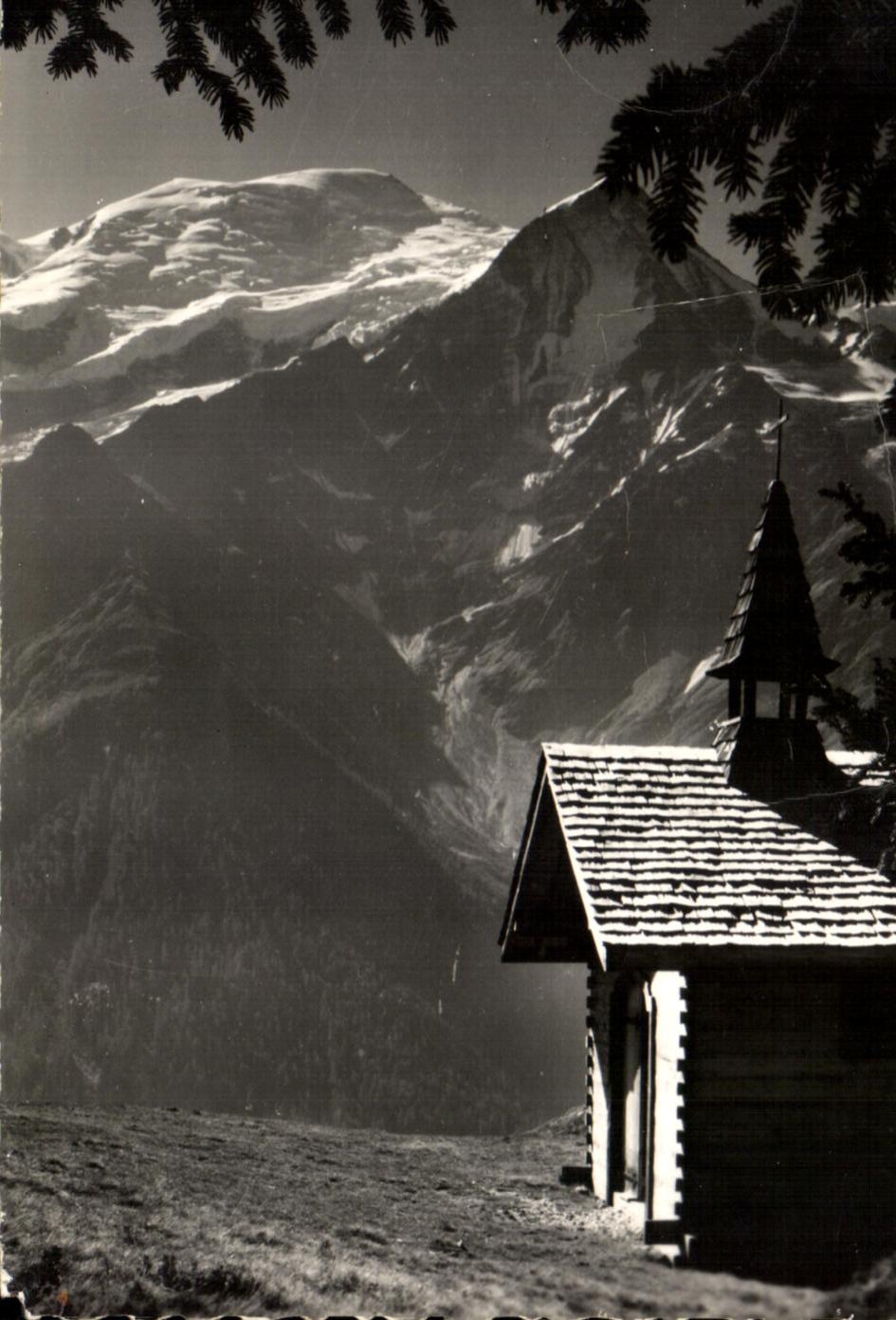 CPA Invitation Au recueillement Mont Blanc 