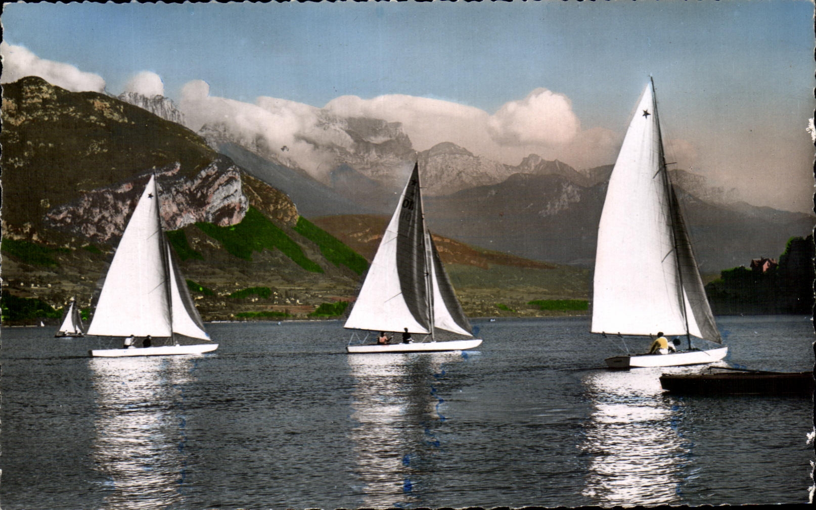 CPA Lac d'Annecy Les Trols Mousquetaires