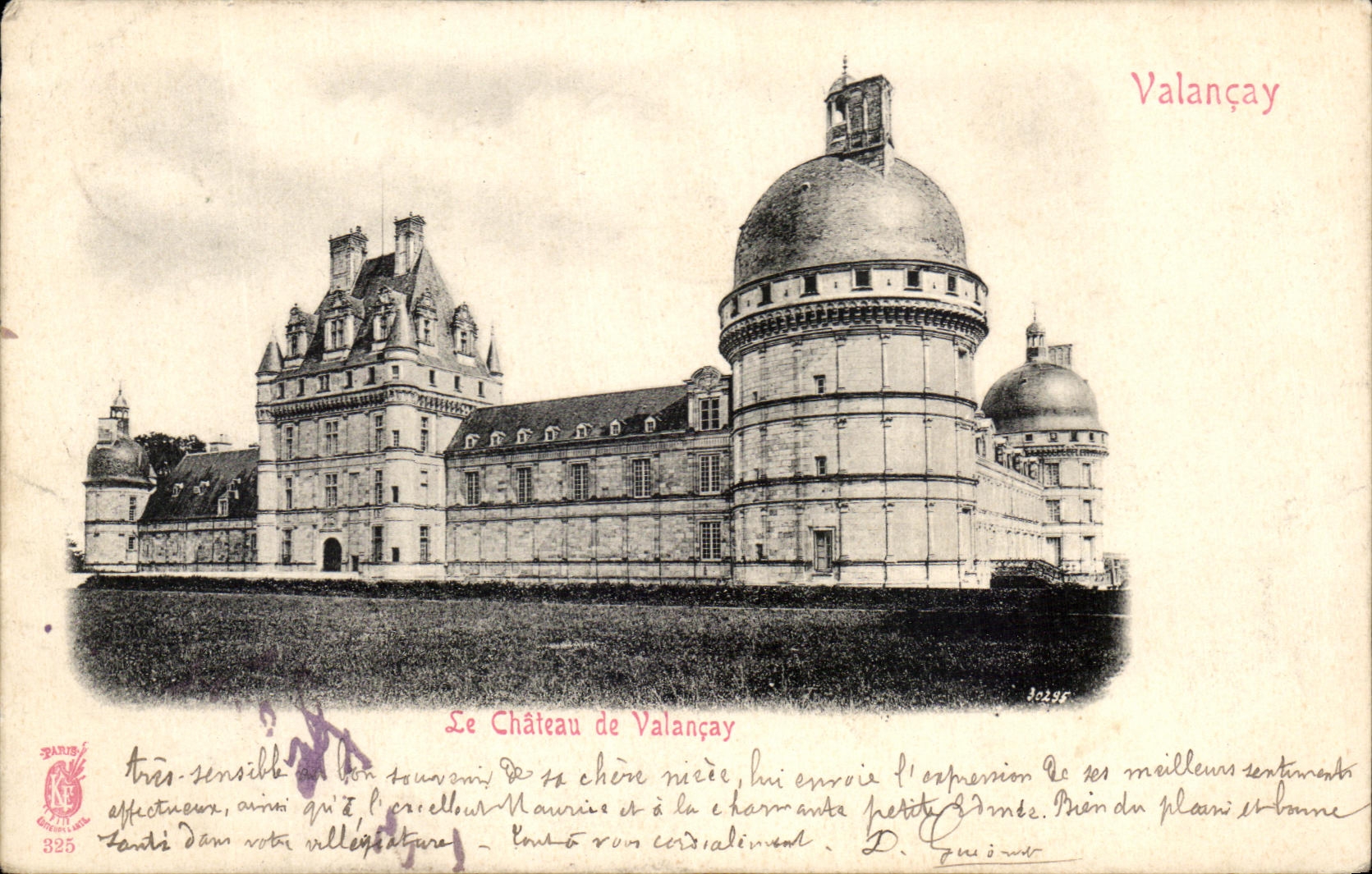 CPA Valancay Le Chateau de Valancay