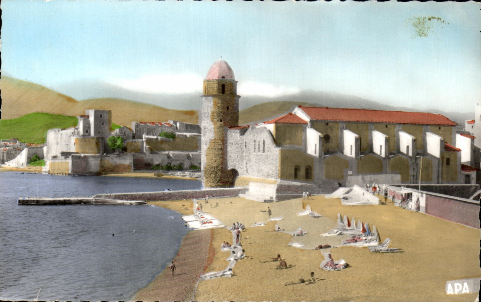 CPA By traversing the Vermilion Dimension Collioure Beach St Vincent the Church