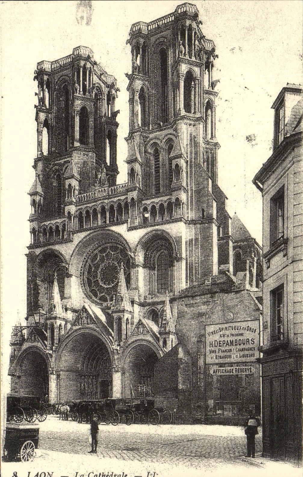 REPRO Laon La Cathedrale