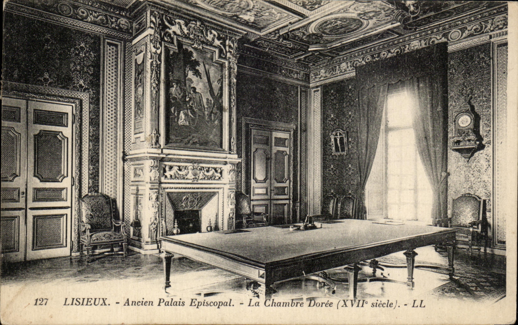 CPA Lisieux Ancien Palais Epicopal La Chambre Doree