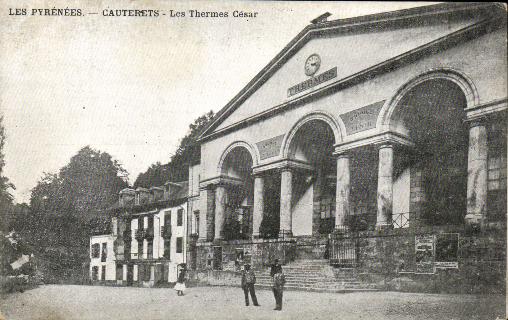 REPRO the Pyrenees Cauterets the Cesar Thermal baths