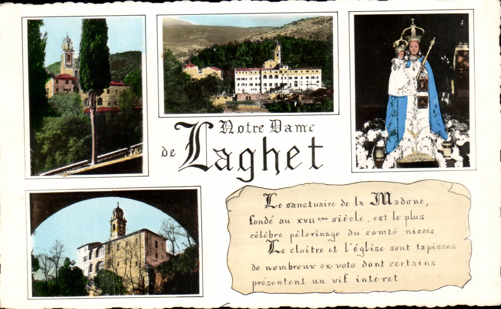 CPA Laghet De Notre Dame