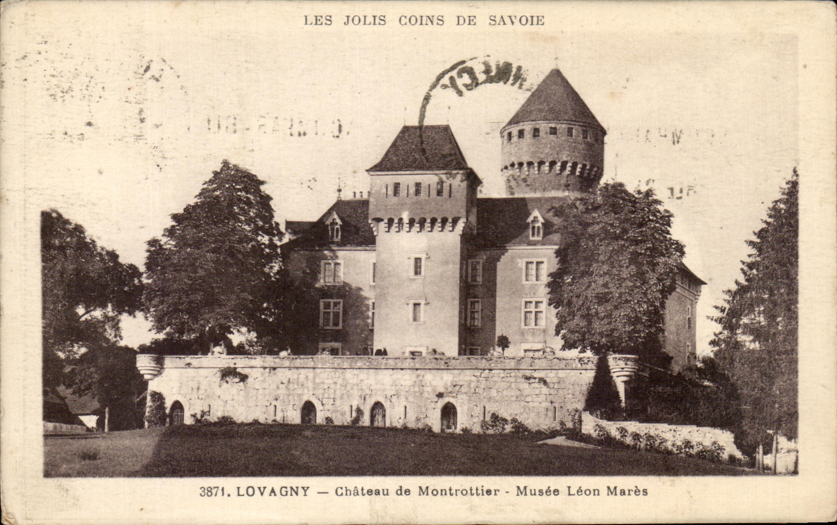 CPA Lovagny Chateau de Montrottier Musee Leon Mares