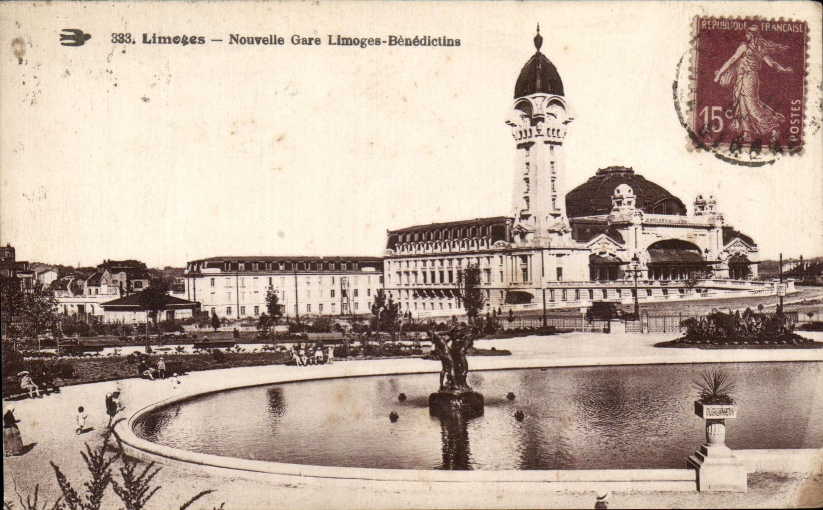 CPA Limoges Nouvelle Gare Limoges Benedictins
