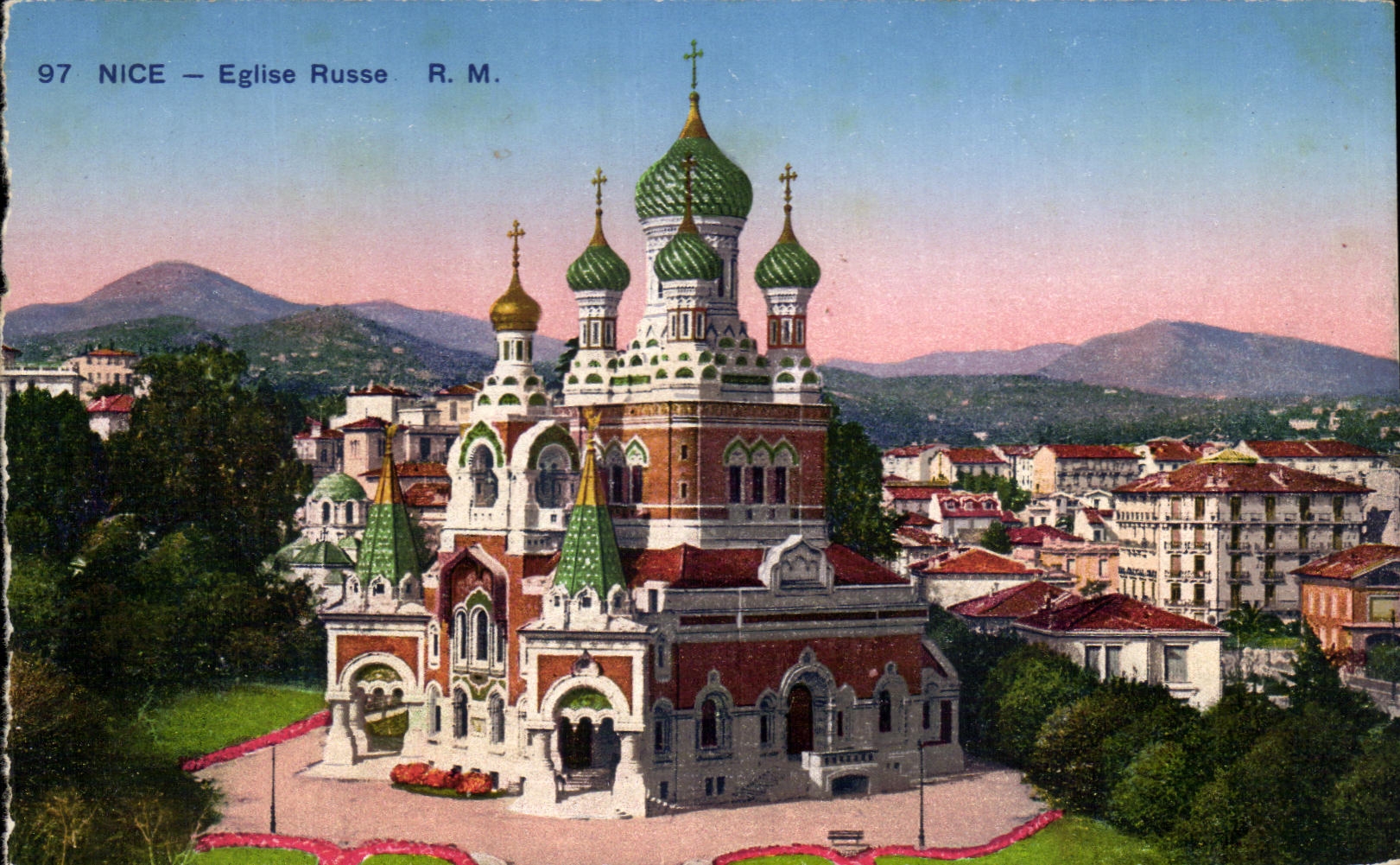 CPA Russian Nice Church Russia