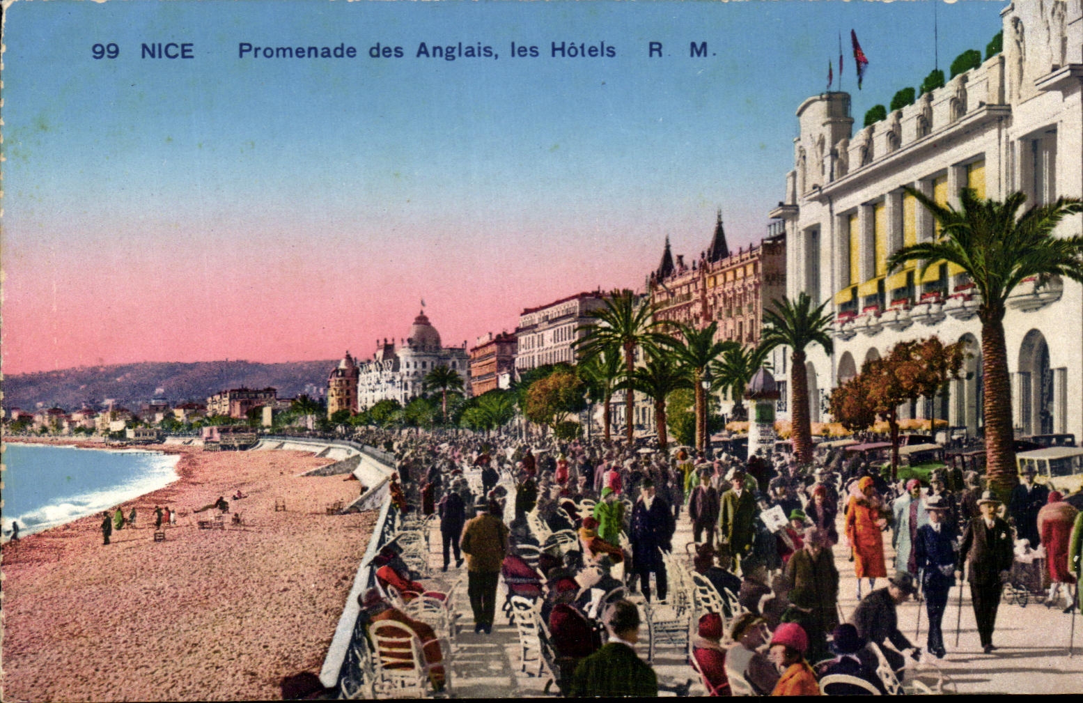 CPA Nice Walk of the English Hotels