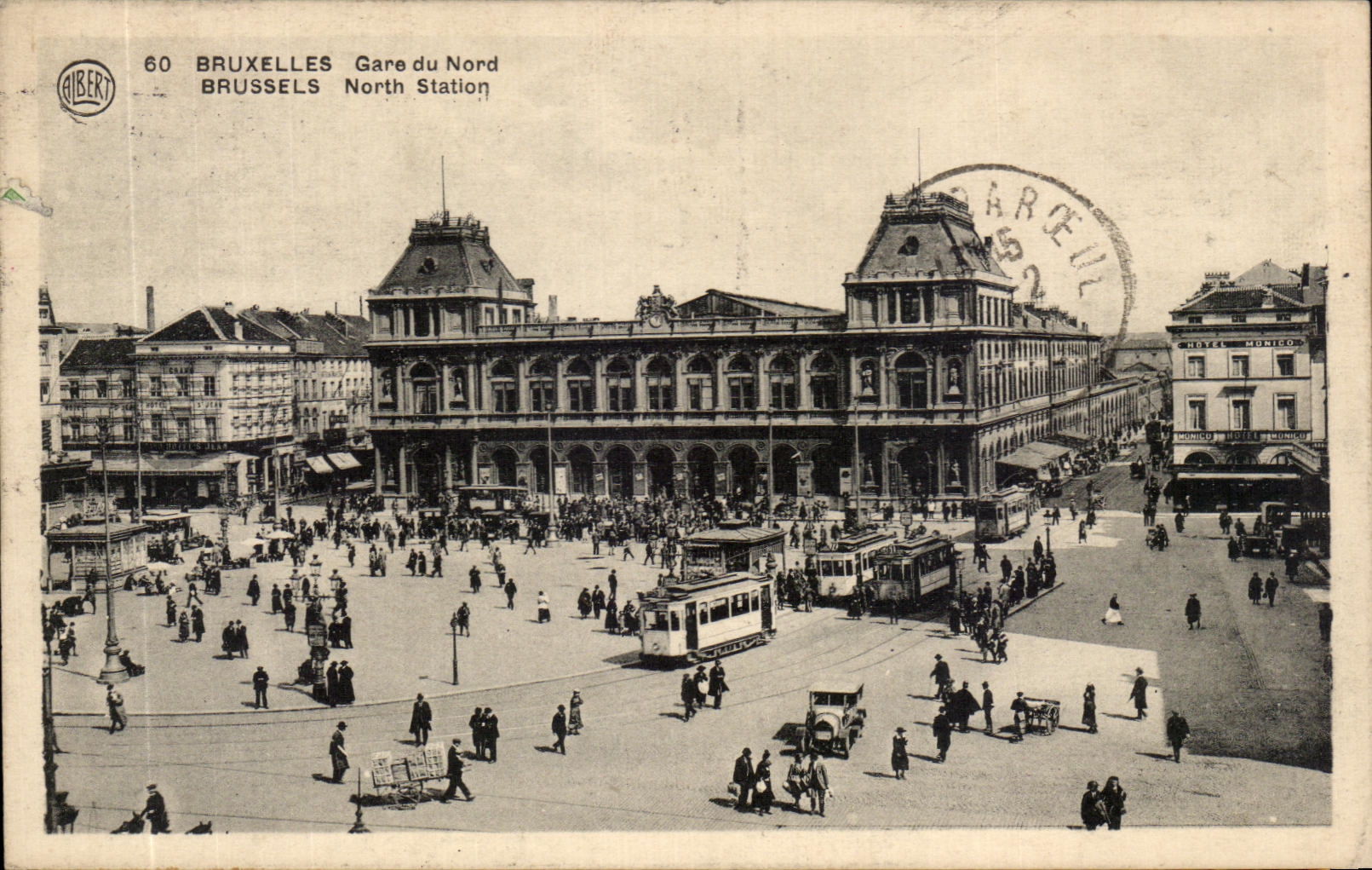 CPA Brussels Parks North Vrussels North Station