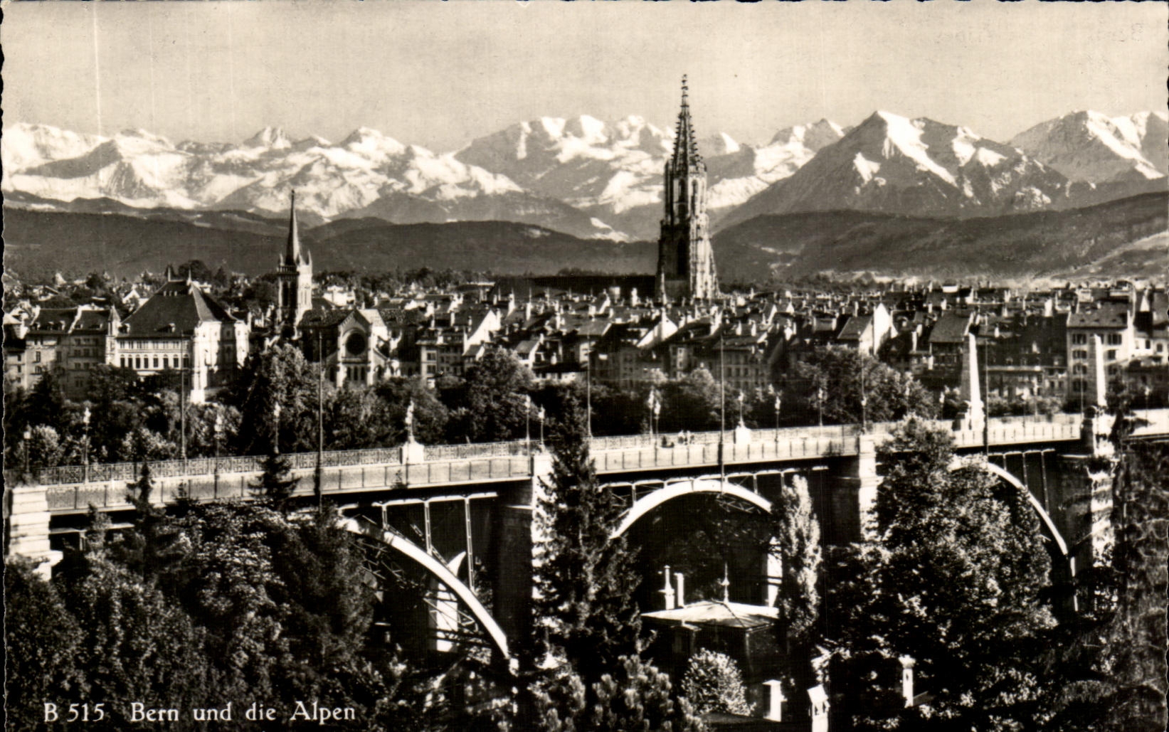 CPA Bern Und Die Alpen