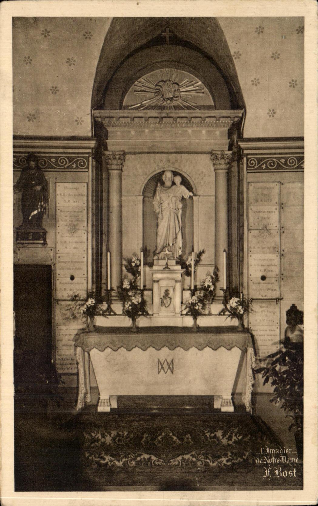 CPA Notre Dame Of Vichy Ancienne church dediee has Saint Blaise