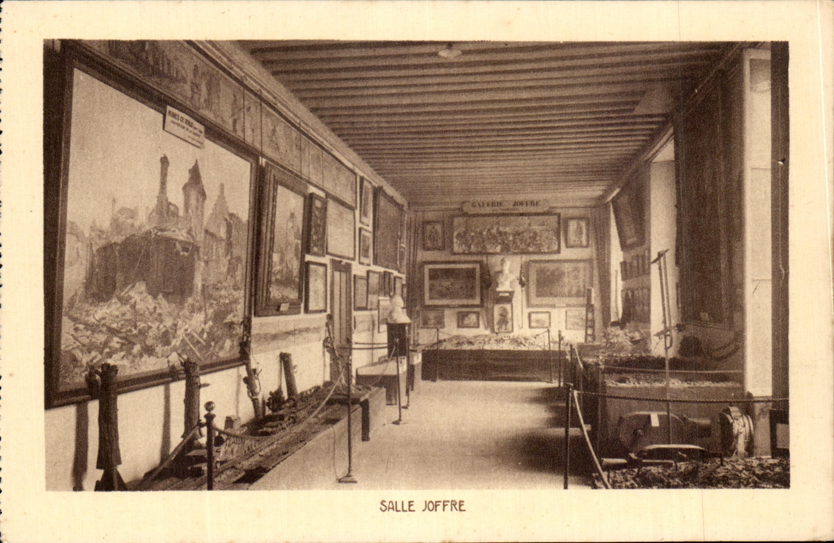 CPA Room Joffre Museum of the army Invalides Paris Militaria