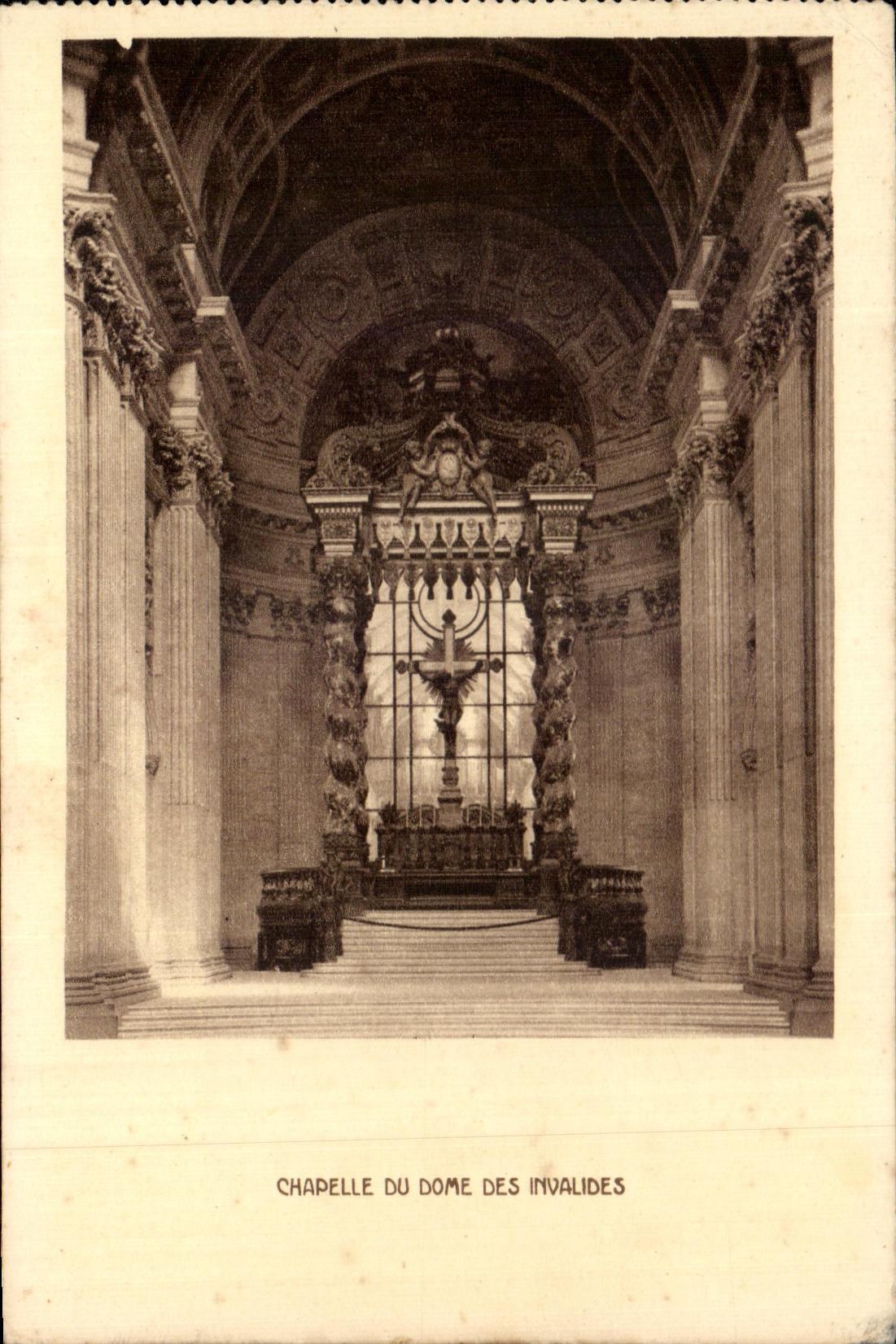 CPA Vault Of the Dome Of Invalides Paris