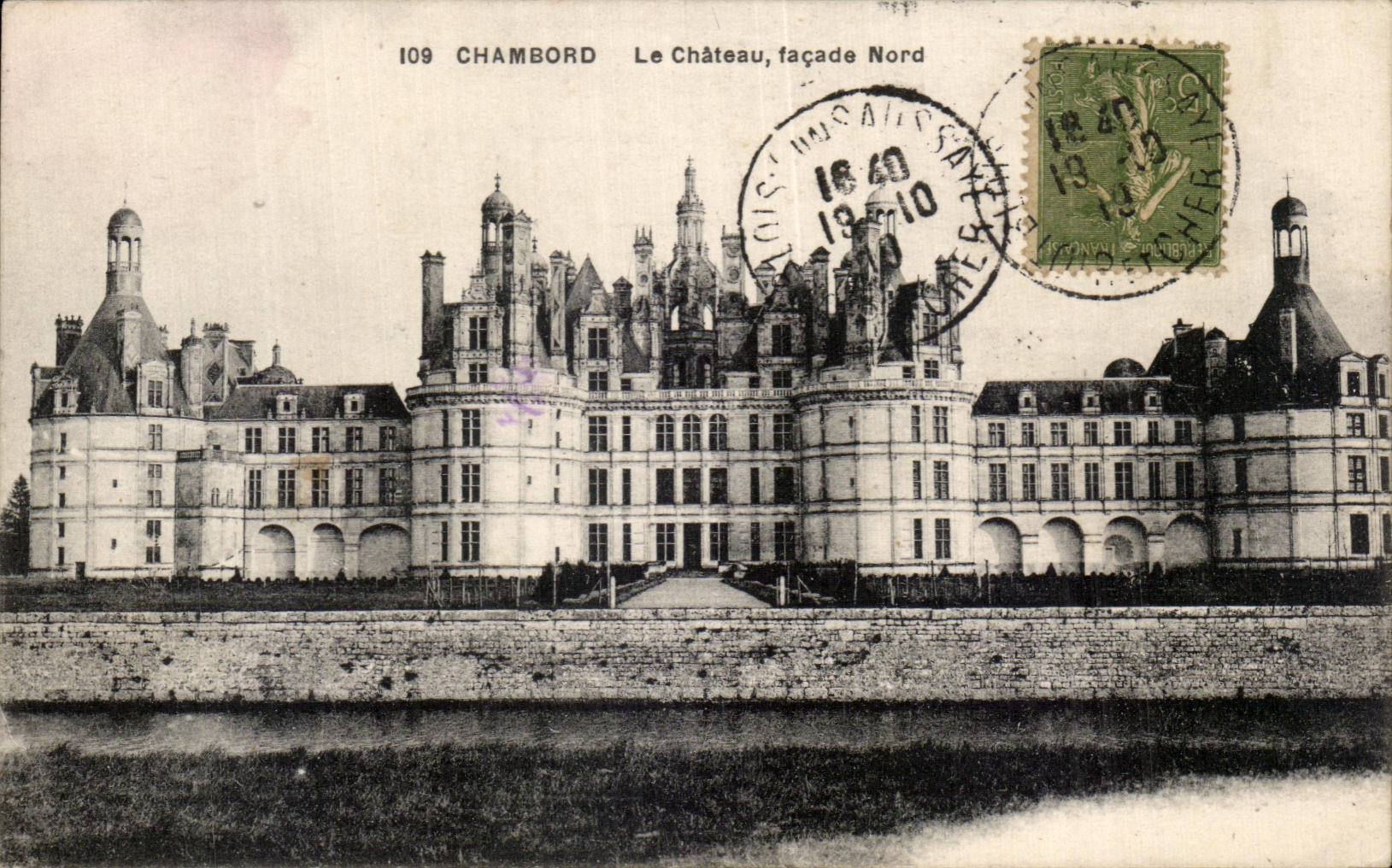 CPA Chambord Le Chateau Facade Nord